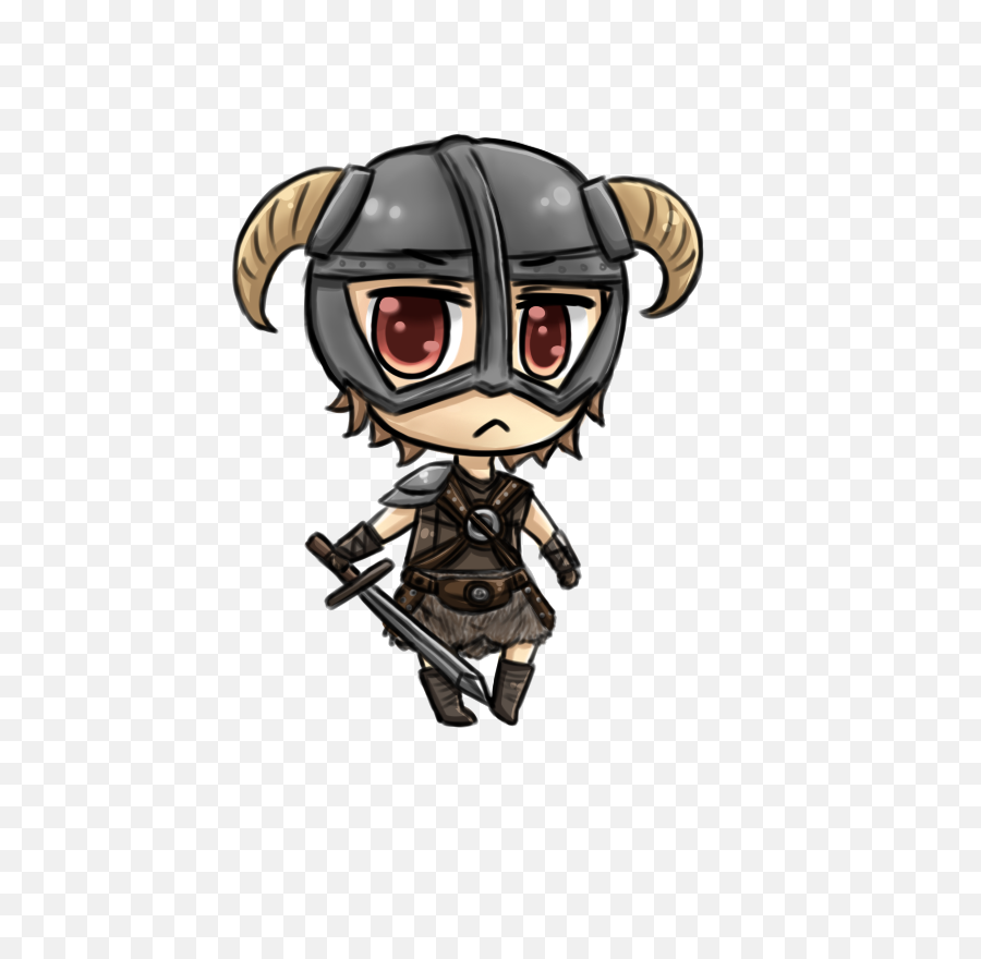 Dovahkiin Chibi Png Image - The Elder Scrolls Skyrim Dragonborn,Dragonborn Png