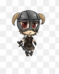 Dovahkiin Chibi Png Image - The Elder Scrolls Skyrim Dragonborn,Dragonborn Png