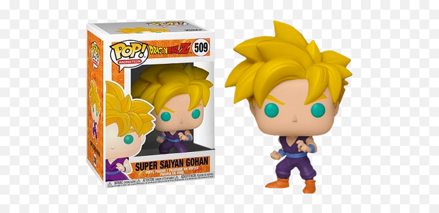 Dragon Ball Z Funko Super Saiyan - Funko Pop Gohan Ssj Png,Gohan Png