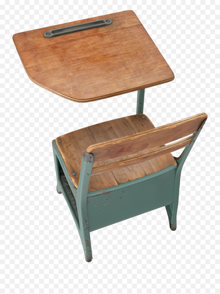 Download Antique School Desk Png Image - Picnic Table,School Desk Png