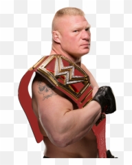 Pin - Brock Lesnar With Belt png