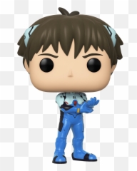 Shinji Ikari - Neon Genesis Evangelion Funko Pop Png,Rei Ayanami Png