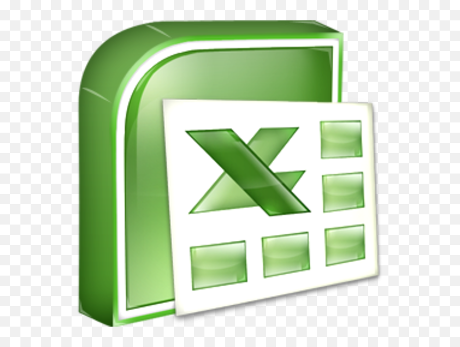 Cropped - Microsoft Excel Logo 3d Png,Excel Icon Png