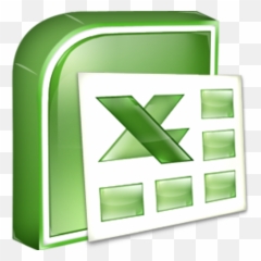 Cropped - Microsoft Excel Logo 3d png