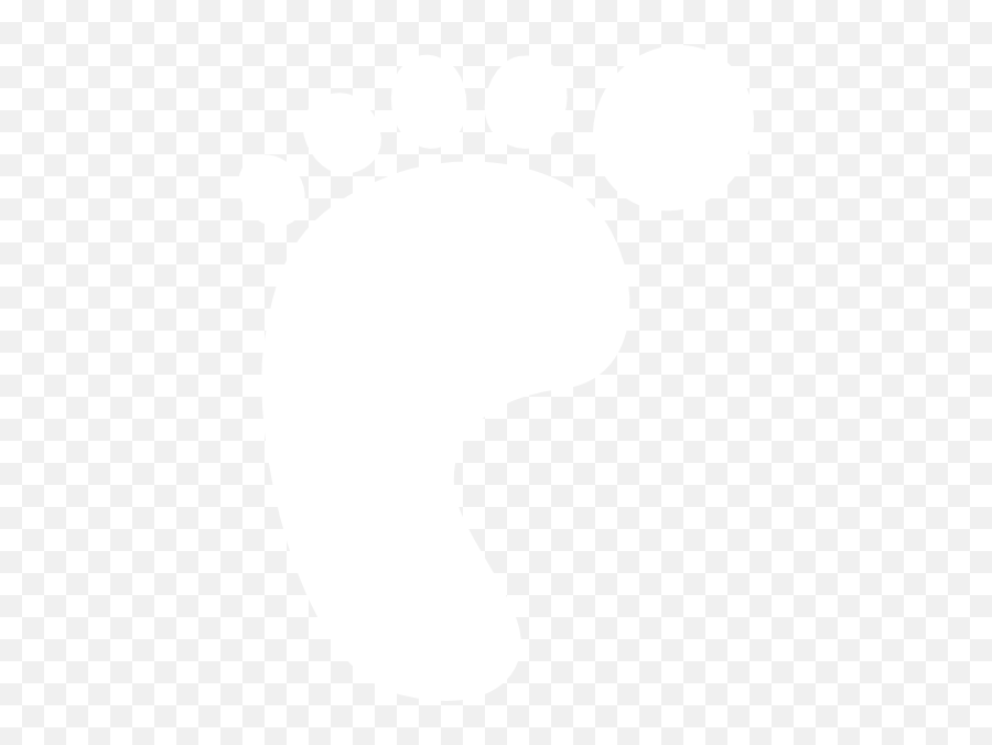 White Footsteps Png - White Foot Icon Png,Foot Steps Png