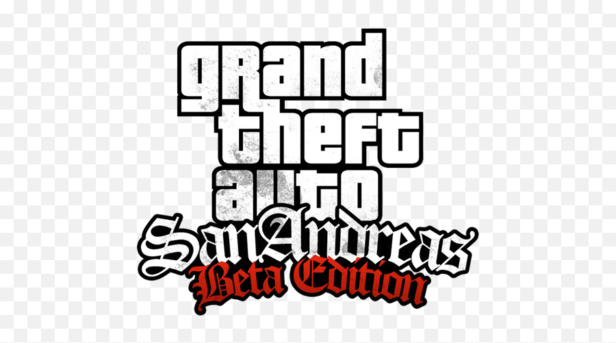 Beta - Grand Theft Auto Png,Gta San Andreas Logo