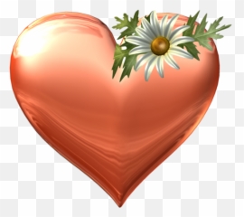 Scrapbook Embellishments - Tube Coeur Png