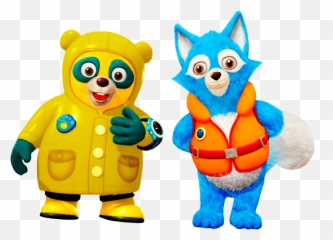 Agents Oso And Wolfie Transparent Png - Special Agent Oso Vest,Oso Png