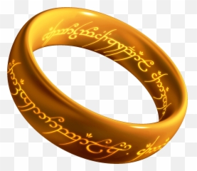 One Ring - Lord Of The Rings Ring Png,Gollum Png