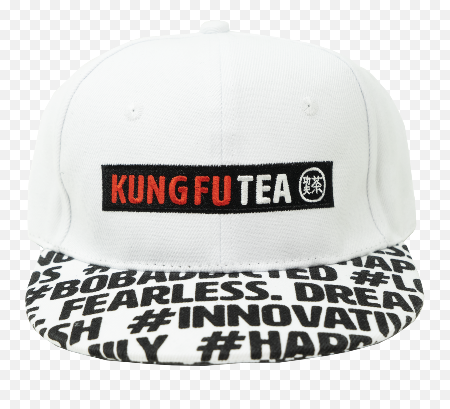 Kungfuonwhite Kung Fu Tea - Baseball Cap Png,White Hat Png
