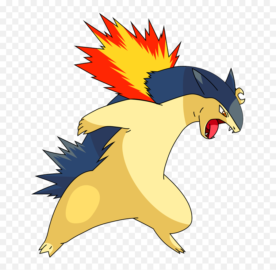 Typhlosion Pokemon - Pokémon Typhlosion Png,Pokemon Transparent