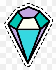 Emoji Patches 8 Style Transparent Png - Triangle
