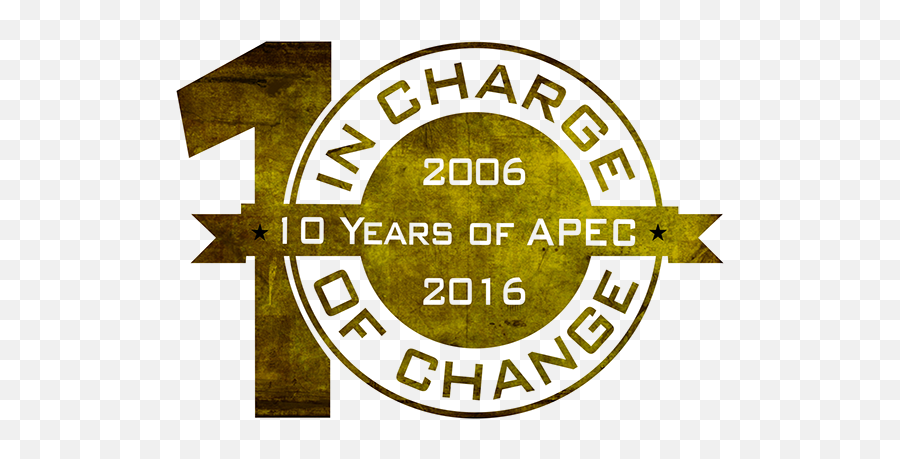Apecu002716 Tenth Anniversary Logo - 2010 The Year We Make Png,Anniversary Logo