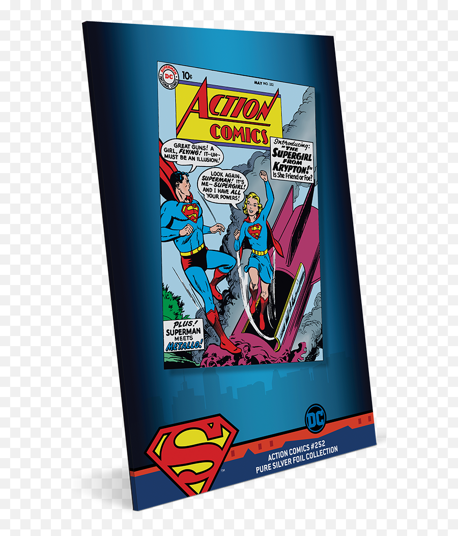 Download Millennium Edition Action Comics 252 Hd Png - Comic Book,Action Png