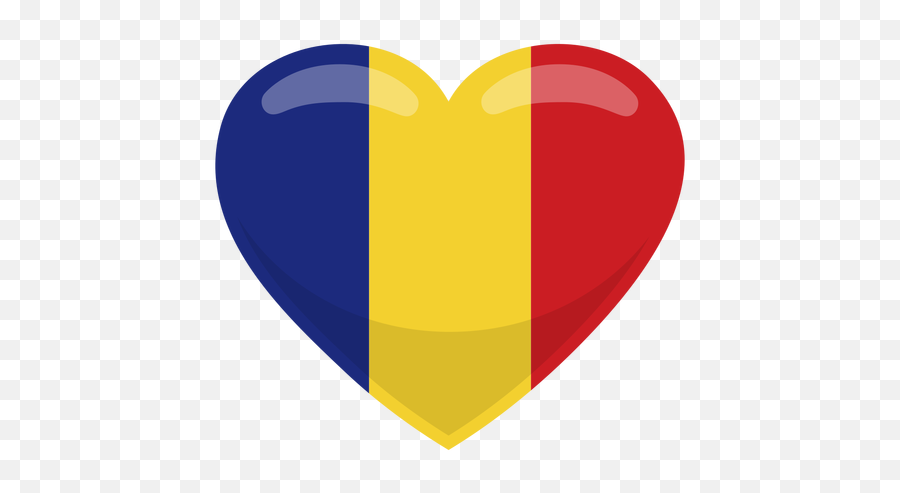 Romania Heart Flag - Transparent Png U0026 Svg Vector File Romanian Flag Heart Png,Cuban Flag Png