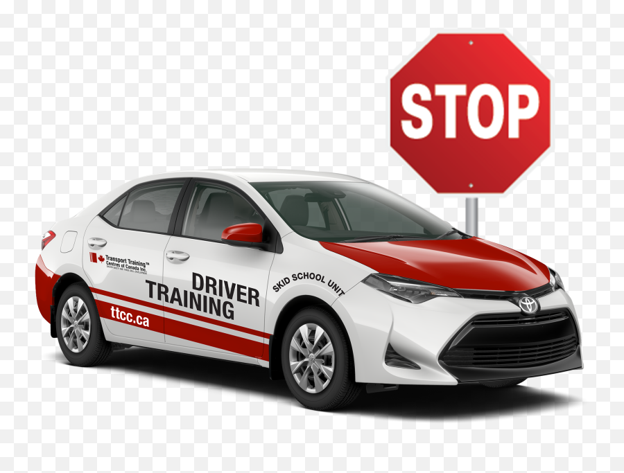 Driving School Car Png Transparent - Stop Sign,Driving Png
