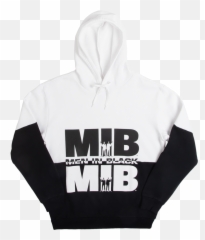 Men In Black Half And Hoodie - png