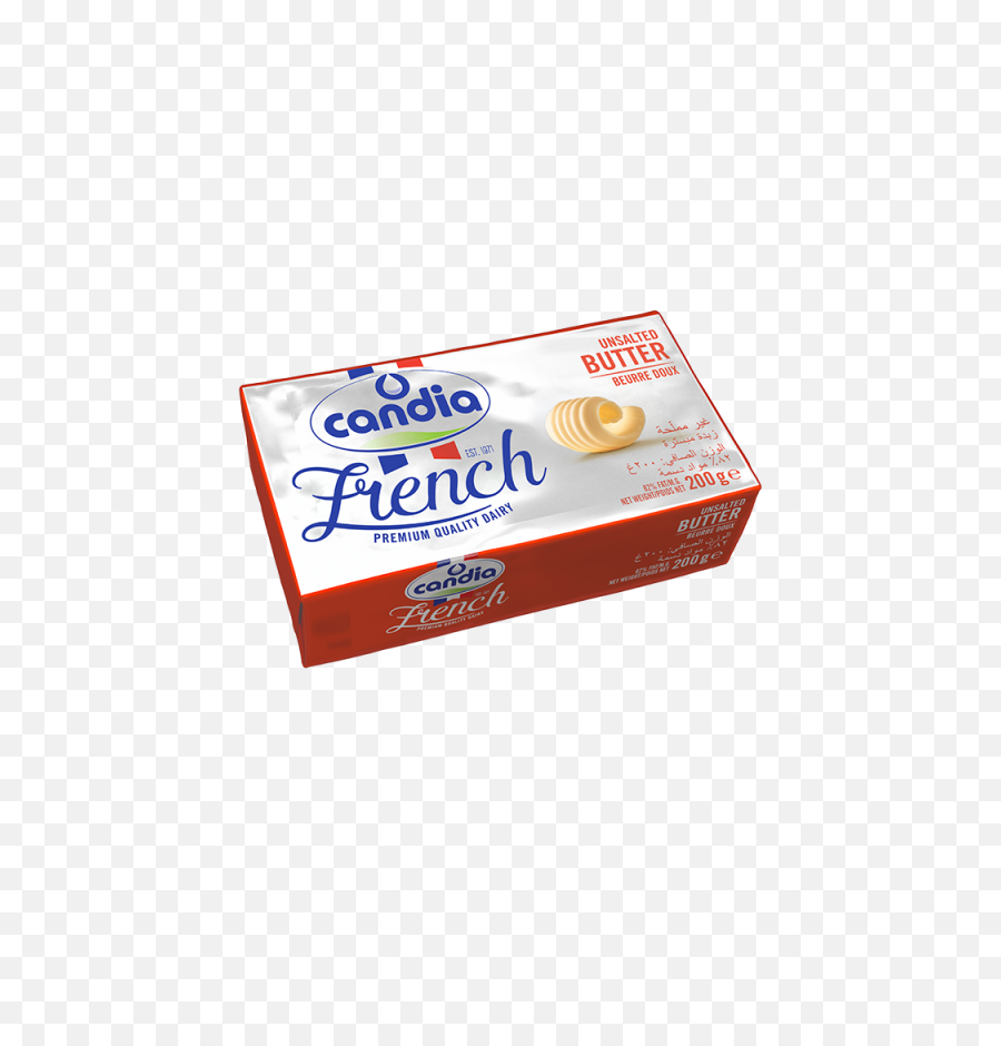 Candia Unsalted Butter 200g - Candia Butter Png,Butters Png