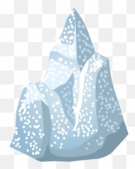Blueaquaice Png Clipart - Royalty Free Svg Png Bloque De Hielo Dibujo,Crystals Png