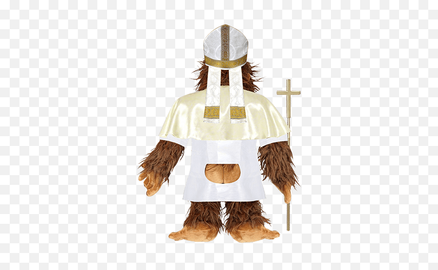 Pope Franco Squatch - Squatch World Christian Cross Png,Pope Hat Png
