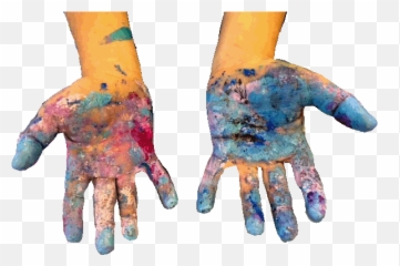 Children Paint Hands Transparent Background - Coast Paint Hands Transparent Background png