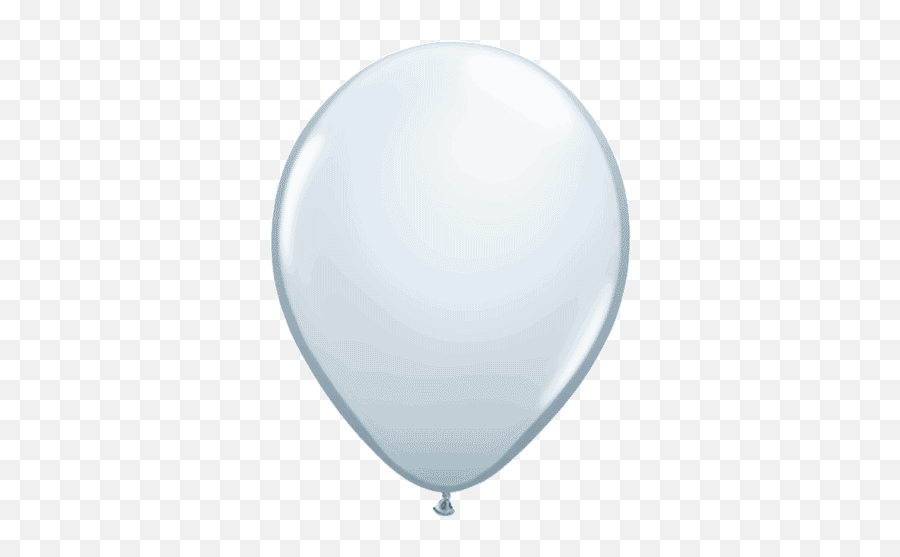 Standard White Latex Balloon - Balloon Png,Balloon Transparent