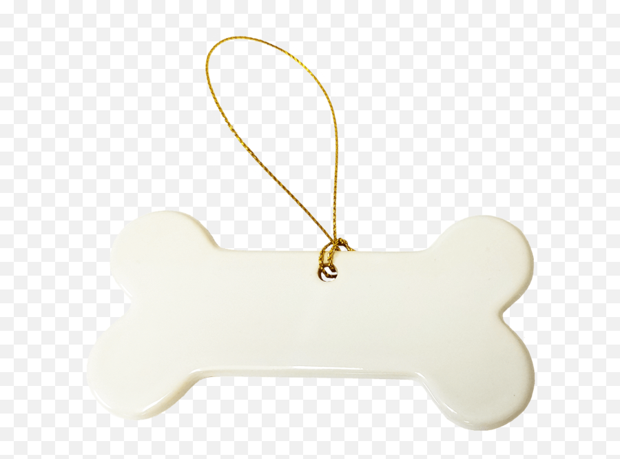 Porcelain Dog Bone Ornament - Dog Toy Png,Dog Bone Png