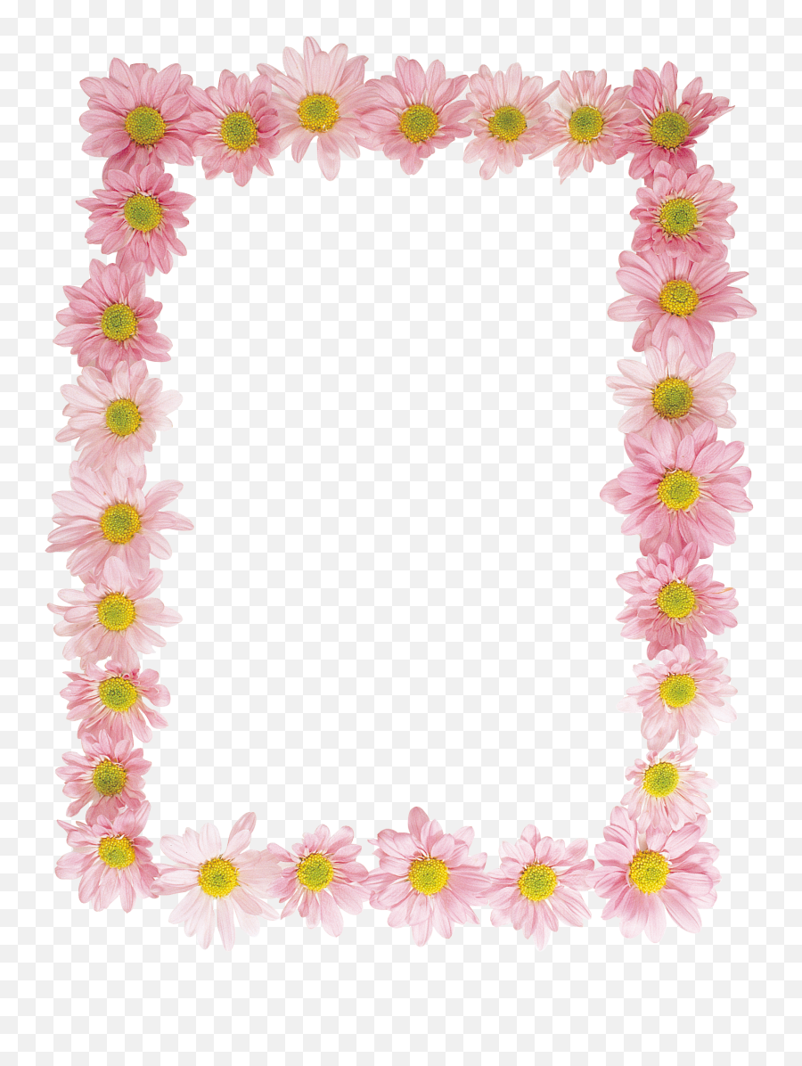 Floral Frame Png Background Play - Cadre Floral Png,Floral Frame Png