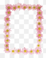 Floral Frame Png Background Play - Cadre Png