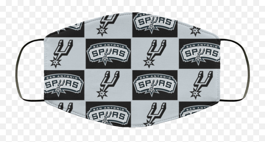 San Antonio Spurs Face Mask Washable Reusable Png Logo