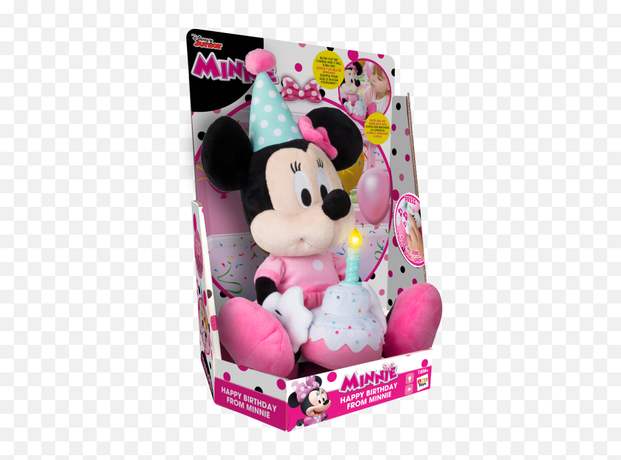 Minnie Happy Birthday Imc Toys - Happy Birthday Minnie Doll Png,Happy Birthday Hat Png