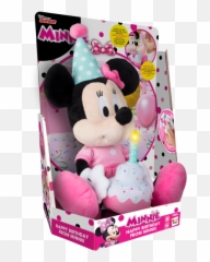 Minnie Happy Birthday Imc Toys - Happy Birthday Minnie Doll Png,Happy Birthday Hat Png