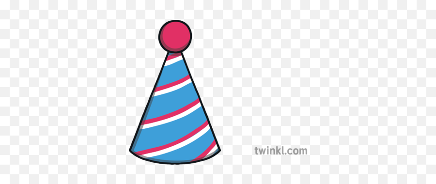 Emoji Party Hat Eyfs Illustration - Party Hat Twinkl Png,Celebration Emoji Png
