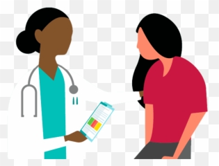 Transparent Pediatrician Tools Clip Art - Doctor And Patient Png,Patient Png