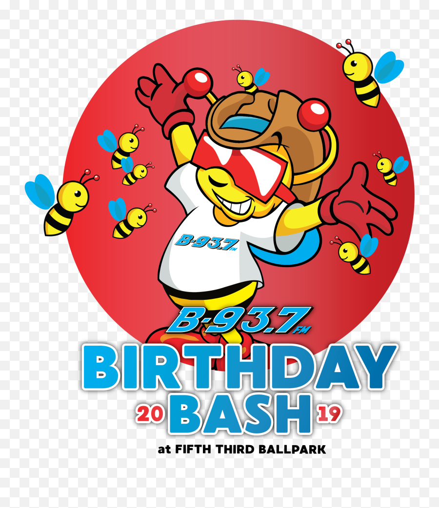 Download Hd B - 93u0027s 2019 Birthday Bash Transparent Png Image B93 Birthday Bash 2019,Barry B Benson Png