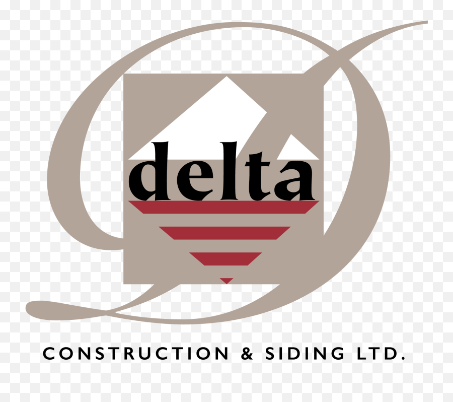 Delta - Logo Transparent U2013 Delta Construction U0026 Siding Ltd Language Png,Delta Logo Png