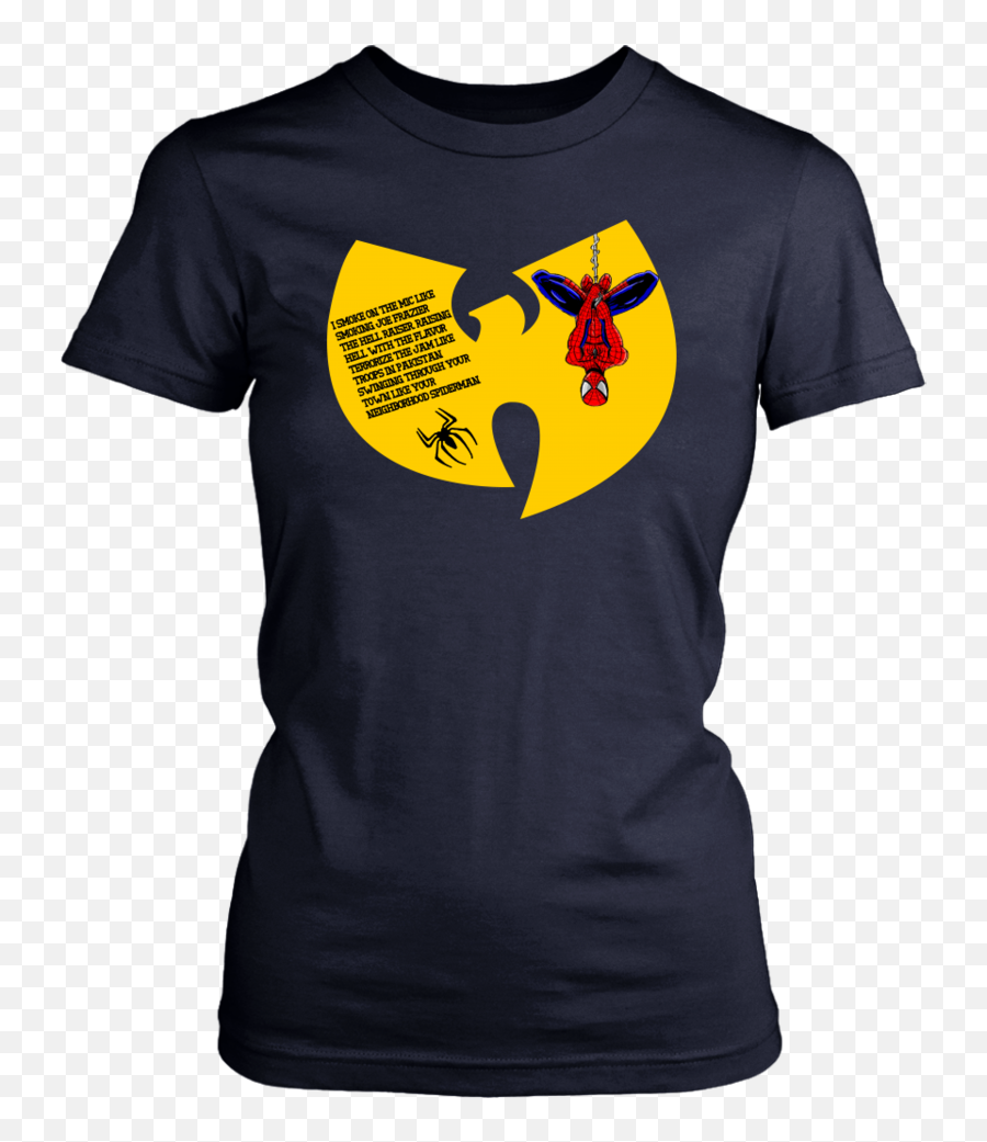 Wutang Clan Spiderman Protect Ya Neck Lyrics I Smoke - Nuke Mars Shirt Elon Musk Png,Wutang Clan Logo