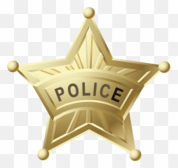 Policia Png - Shield Badge Png Free Download Police Star Transparent Background