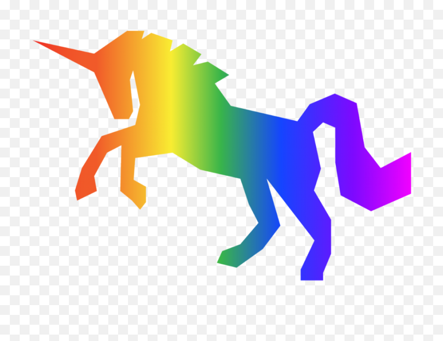 Rainbow Unicorn Transparent Clipart Clip Art - Animal Figure Png,Rainbow Unicorn Png
