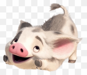 Pua Pig Png4 - Transparent Background Pua Moana Png,Pig Emoji Png