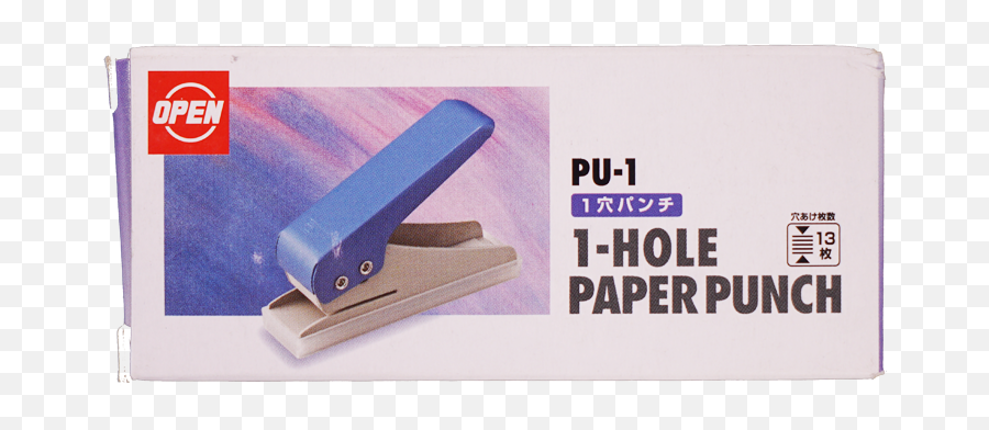 Open 1 - Hole Paper Punch Pu1 Sam U0026 Company Online Store Portable Png,Paper Hole Png