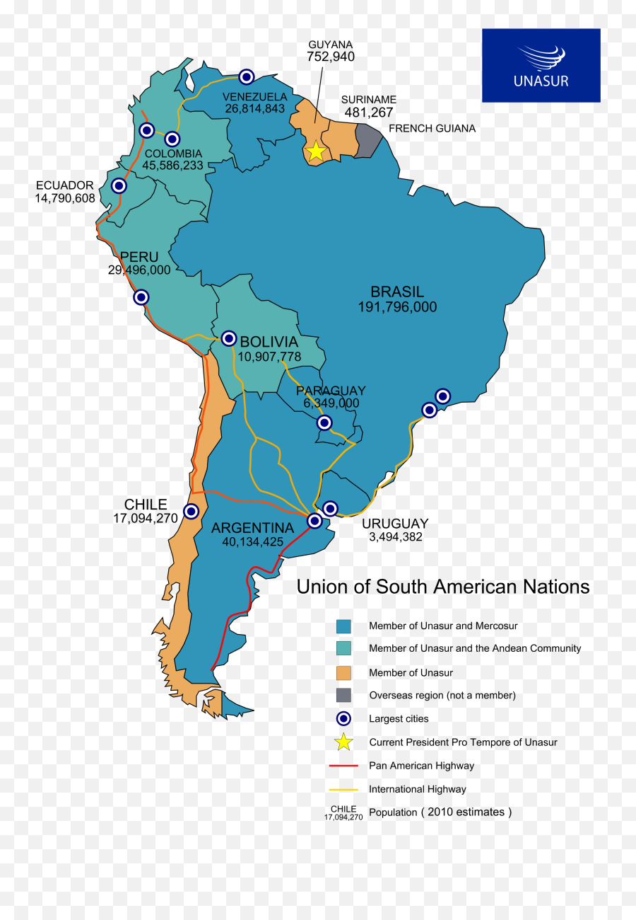 Union Of South American Nations - Wikipedia Union Of South American Nations Png,Hoi4 Focus Icon Template