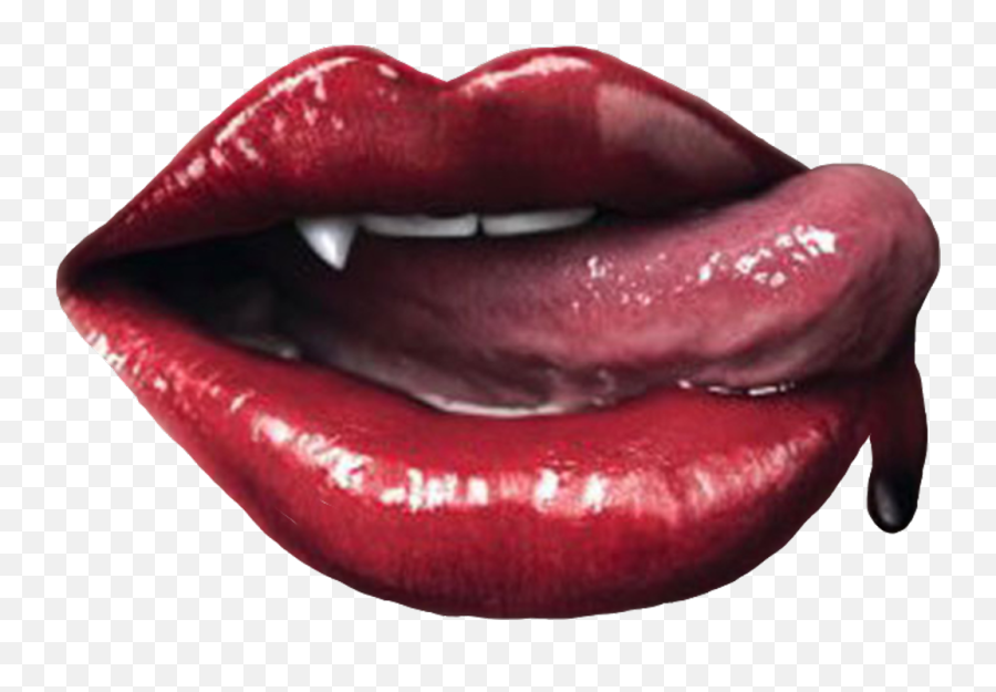 Download Hd Vampire Vampireteeth Teeth Mouth - True Blood Lips Png,Vampire Teeth Png