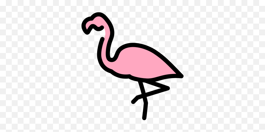 Flamingo Emoji - Emoji De Flamenco Png,Flamingo Icon