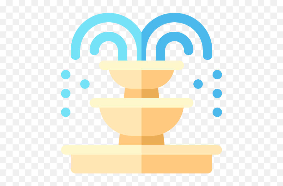 Fountain - Free Nature Icons Clip Art Png,Fountain Png
