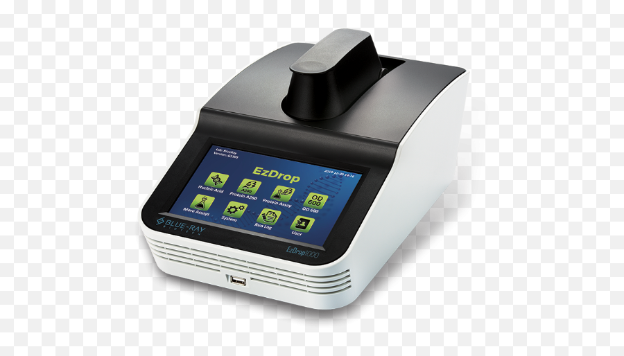 Ezdrop 1000 Micro - Volume Spectrophotometerblueray Biotech Micro Volume Spectrophotometer Png,Blue Ray Icon