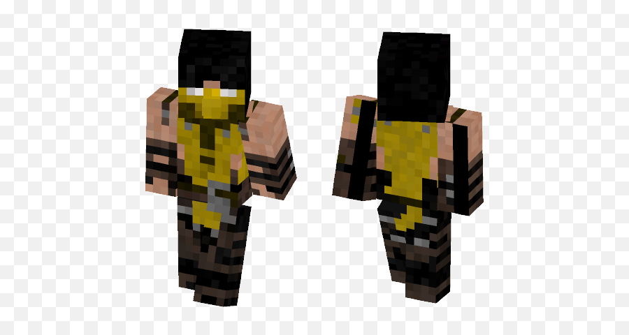 Download Scorpion - Mortal Kombat Minecraft Skin For Free Minecraft Ender Mage Skin Png,Scorpion Mortal Kombat Png