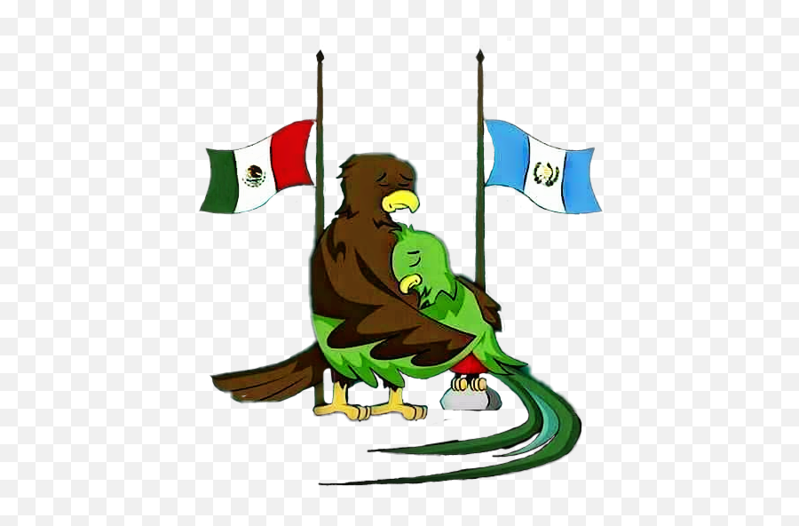 Mexico Guatemala Union Volcandefuego Png Flag