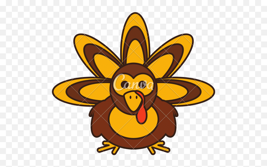 Turkey Bird Thanksgiving Icon - Canva Png,Turkey Icon For Thanksgiving