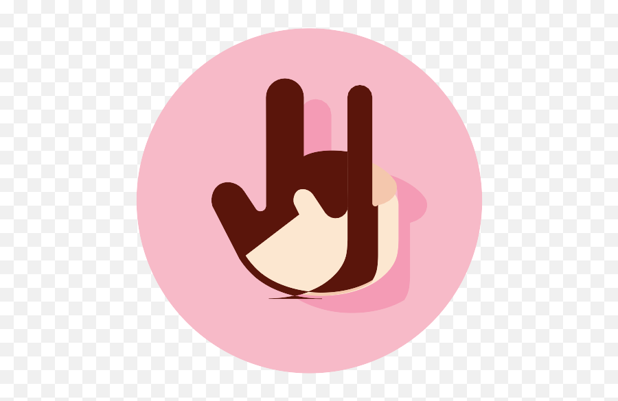 Pink Middle Finger Vector Svg Icon - Png Repo Free Png Icons Sign Language,Fingure Icon